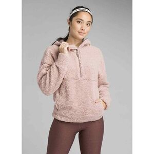 EUC Prana Permafrost Sherpa Fleece Half Zip Pullover Hoodie Sweater Women's XS